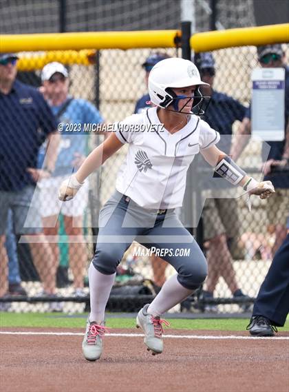 Thumbnail 2 in Keller vs. Guyer (UIL 6A Regional Final Game 3) photogallery.