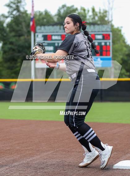 Thumbnail 3 in Keller vs. Guyer (UIL 6A Regional Final Game 3) photogallery.