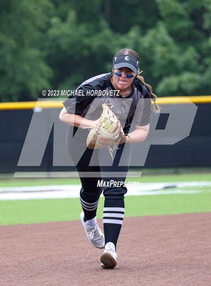 Thumbnail 2 in Keller vs. Guyer (UIL 6A Regional Final Game 3) photogallery.