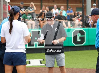 Thumbnail 2 in Keller vs. Guyer (UIL 6A Regional Final Game 3) photogallery.