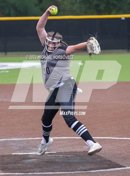 Thumbnail 2 in Keller vs. Guyer (UIL 6A Regional Final Game 3) photogallery.
