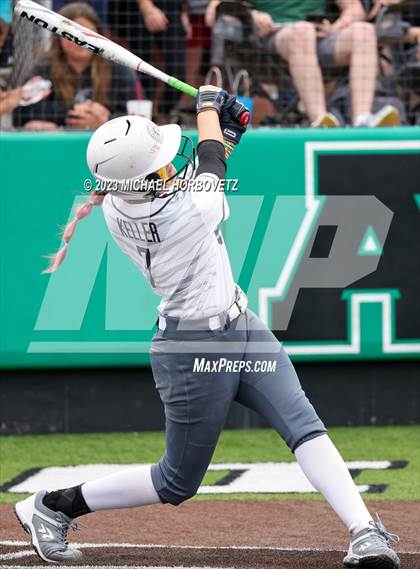 Thumbnail 2 in Keller vs. Guyer (UIL 6A Regional Final Game 3) photogallery.