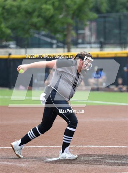 Thumbnail 2 in Keller vs. Guyer (UIL 6A Regional Final Game 3) photogallery.