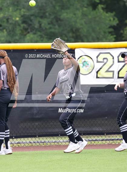 Thumbnail 2 in Keller vs. Guyer (UIL 6A Regional Final Game 3) photogallery.