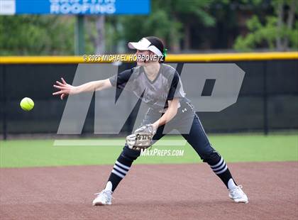 Thumbnail 2 in Keller vs. Guyer (UIL 6A Regional Final Game 3) photogallery.