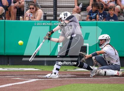 Thumbnail 2 in Keller vs. Guyer (UIL 6A Regional Final Game 3) photogallery.
