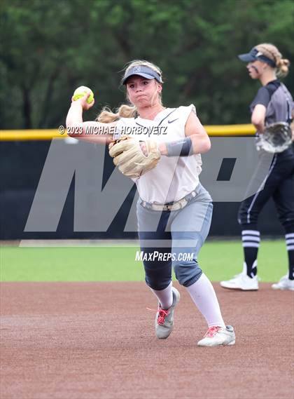 Thumbnail 1 in Keller vs. Guyer (UIL 6A Regional Final Game 3) photogallery.