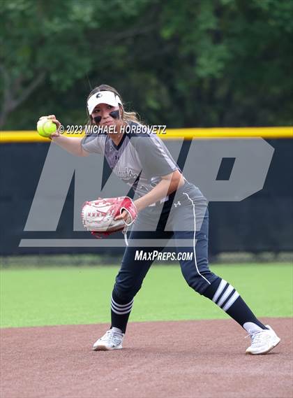 Thumbnail 2 in Keller vs. Guyer (UIL 6A Regional Final Game 3) photogallery.
