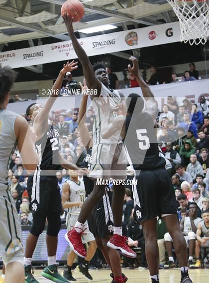 Thumbnail 3 in Roselle Catholic vs. Oak Ridge (Spalding Hoophall Classic) photogallery.