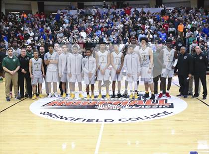 Thumbnail 2 in Roselle Catholic vs. Oak Ridge (Spalding Hoophall Classic) photogallery.