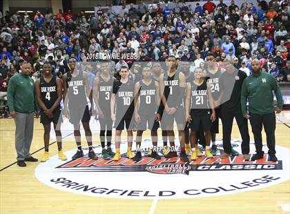 Thumbnail 1 in Roselle Catholic vs. Oak Ridge (Spalding Hoophall Classic) photogallery.