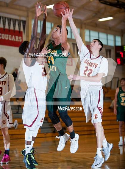 Thumbnail 1 in Liberty vs. Castro Valley (Albany Tipoff Classic) photogallery.