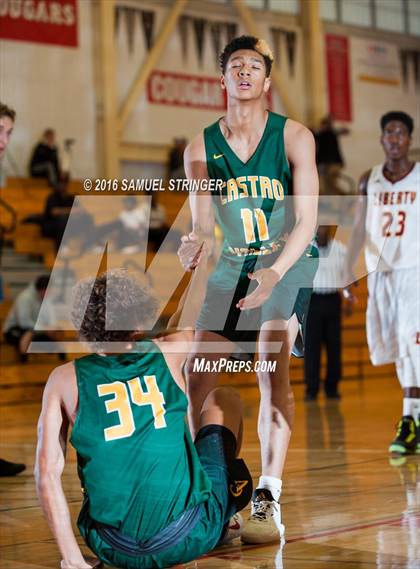 Thumbnail 3 in Liberty vs. Castro Valley (Albany Tipoff Classic) photogallery.