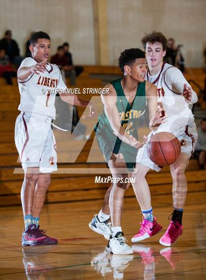 Thumbnail 2 in Liberty vs. Castro Valley (Albany Tipoff Classic) photogallery.