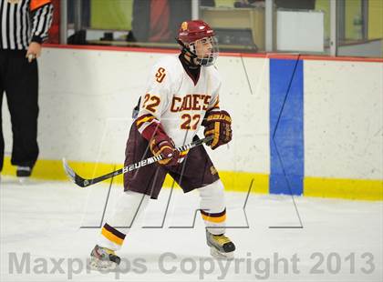 Thumbnail 1 in St. Joseph vs. New Canaan (FCIAC Semifinal) photogallery.