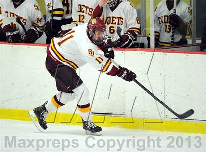 Thumbnail 3 in St. Joseph vs. New Canaan (FCIAC Semifinal) photogallery.