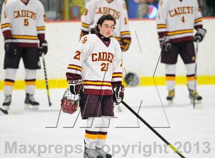 Thumbnail 3 in St. Joseph vs. New Canaan (FCIAC Semifinal) photogallery.