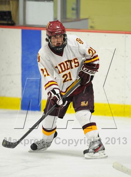 Thumbnail 2 in St. Joseph vs. New Canaan (FCIAC Semifinal) photogallery.