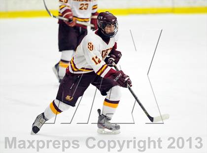 Thumbnail 1 in St. Joseph vs. New Canaan (FCIAC Semifinal) photogallery.