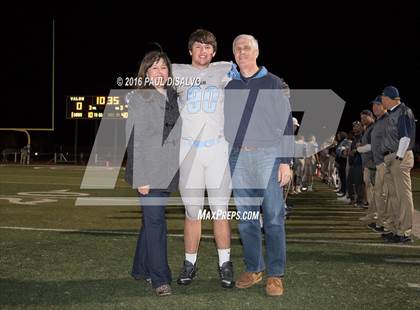 Thumbnail 3 in Fountain-Fort Carson @ Valor Christian ( Senior Night) photogallery.