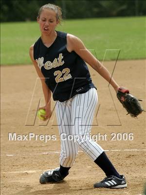 Thumbnail 2 in Kennedy vs West (Section Playoffs) photogallery.