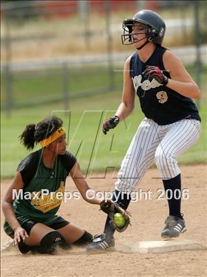Thumbnail 1 in Kennedy vs West (Section Playoffs) photogallery.