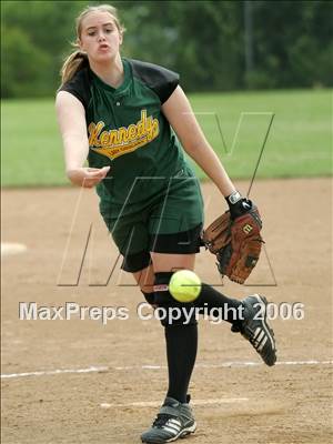 Thumbnail 1 in Kennedy vs West (Section Playoffs) photogallery.