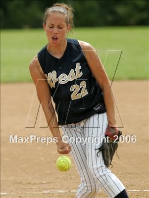 Thumbnail 2 in Kennedy vs West (Section Playoffs) photogallery.