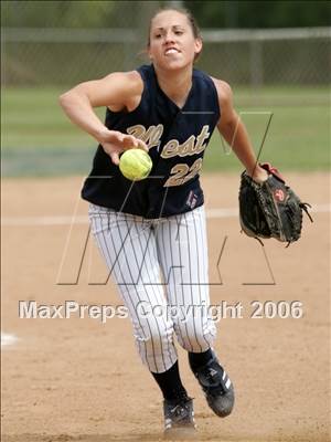 Thumbnail 2 in Kennedy vs West (Section Playoffs) photogallery.