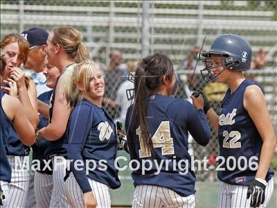 Thumbnail 2 in Kennedy vs West (Section Playoffs) photogallery.