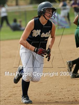 Thumbnail 1 in Kennedy vs West (Section Playoffs) photogallery.