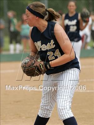 Thumbnail 1 in Kennedy vs West (Section Playoffs) photogallery.