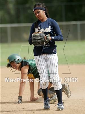 Thumbnail 1 in Kennedy vs West (Section Playoffs) photogallery.