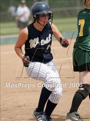 Thumbnail 1 in Kennedy vs West (Section Playoffs) photogallery.