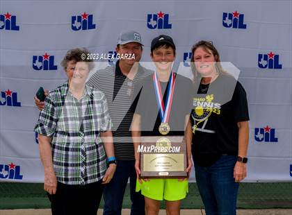 Thumbnail 2 in UIL 1A Tennis Finals (Awards) photogallery.