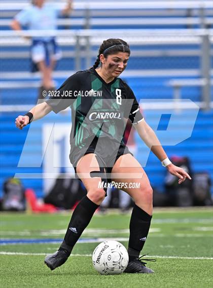 Thumbnail 2 in Westlake vs Southlake Carroll (UIL 6A Girls Soccer State Semifinal) photogallery.