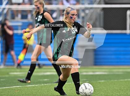 Thumbnail 2 in Westlake vs Southlake Carroll (UIL 6A Girls Soccer State Semifinal) photogallery.