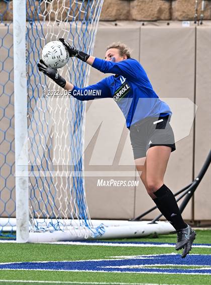 Thumbnail 2 in Westlake vs Southlake Carroll (UIL 6A Girls Soccer State Semifinal) photogallery.