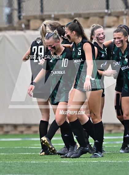 Thumbnail 3 in Westlake vs Southlake Carroll (UIL 6A Girls Soccer State Semifinal) photogallery.
