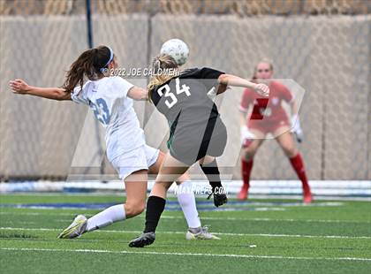 Thumbnail 2 in Westlake vs Southlake Carroll (UIL 6A Girls Soccer State Semifinal) photogallery.