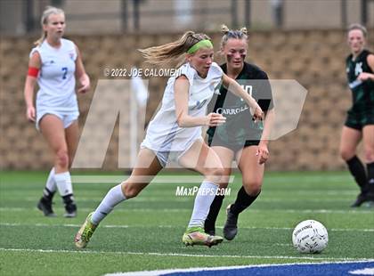 Thumbnail 3 in Westlake vs Southlake Carroll (UIL 6A Girls Soccer State Semifinal) photogallery.