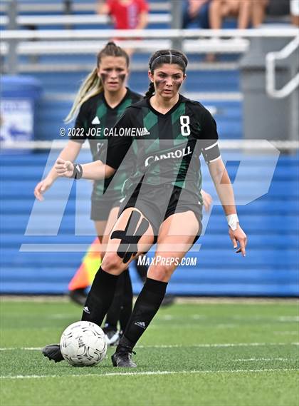 Thumbnail 3 in Westlake vs Southlake Carroll (UIL 6A Girls Soccer State Semifinal) photogallery.