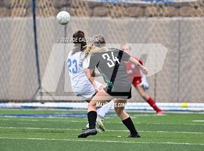 Thumbnail 2 in Westlake vs Southlake Carroll (UIL 6A Girls Soccer State Semifinal) photogallery.