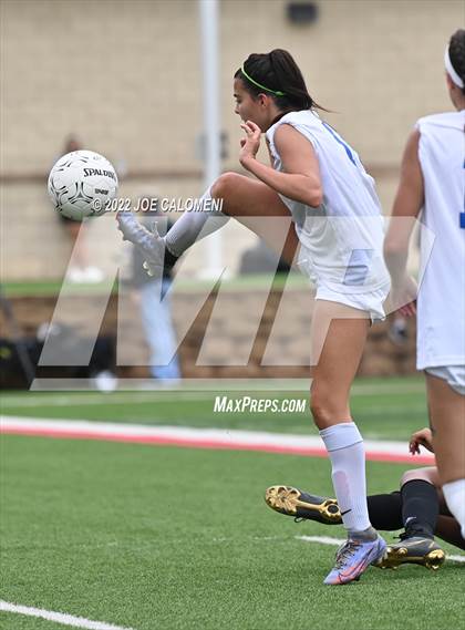 Thumbnail 3 in Westlake vs Southlake Carroll (UIL 6A Girls Soccer State Semifinal) photogallery.