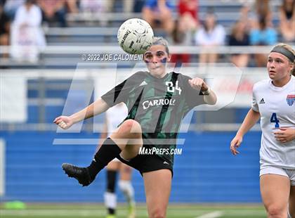 Thumbnail 2 in Westlake vs Southlake Carroll (UIL 6A Girls Soccer State Semifinal) photogallery.