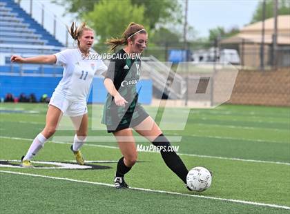 Thumbnail 1 in Westlake vs Southlake Carroll (UIL 6A Girls Soccer State Semifinal) photogallery.