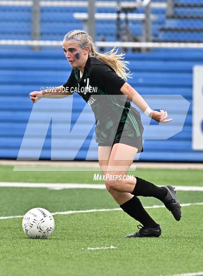 Thumbnail 3 in Westlake vs Southlake Carroll (UIL 6A Girls Soccer State Semifinal) photogallery.