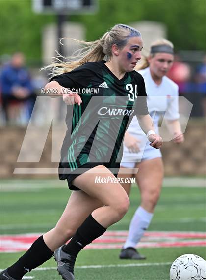 Thumbnail 2 in Westlake vs Southlake Carroll (UIL 6A Girls Soccer State Semifinal) photogallery.