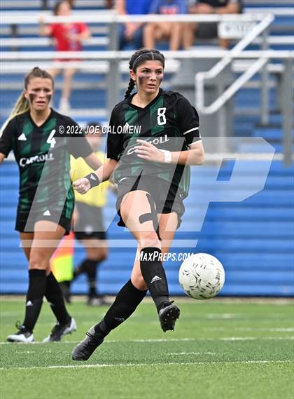 Thumbnail 3 in Westlake vs Southlake Carroll (UIL 6A Girls Soccer State Semifinal) photogallery.