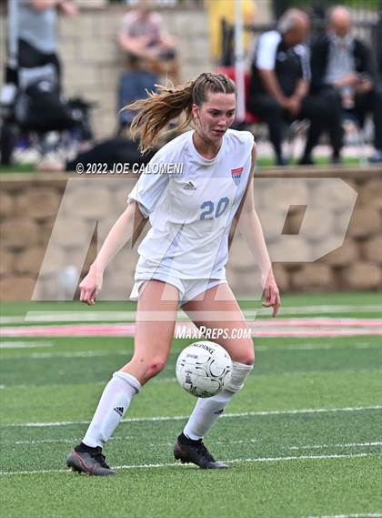 Thumbnail 1 in Westlake vs Southlake Carroll (UIL 6A Girls Soccer State Semifinal) photogallery.